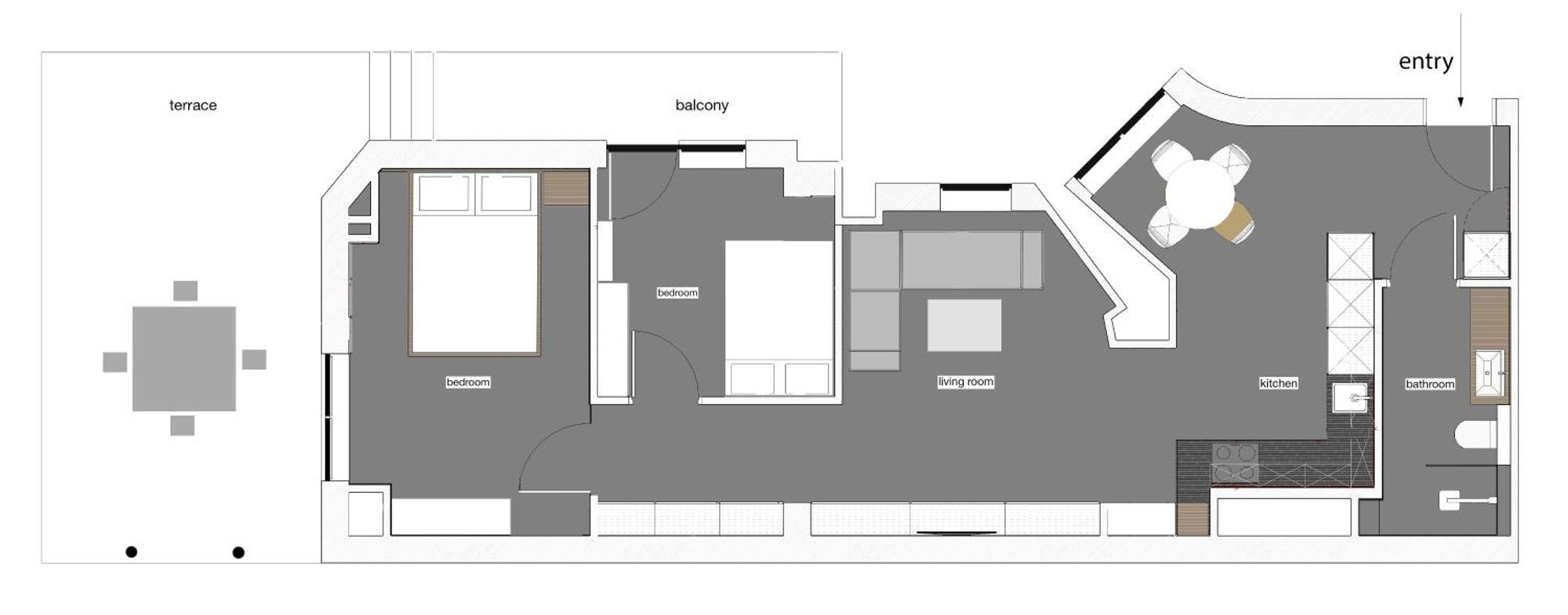 Art Room Boutique Apartment Krakau Exterior foto